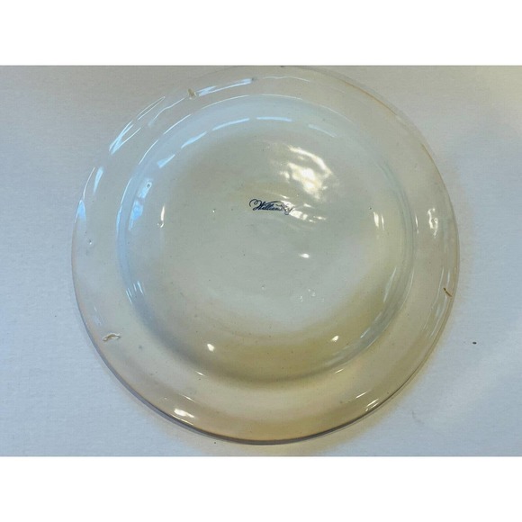 Colonial Williamsburg Delft Polychrome Chinoiserie 13" Round Platter - Picture 9 of 12